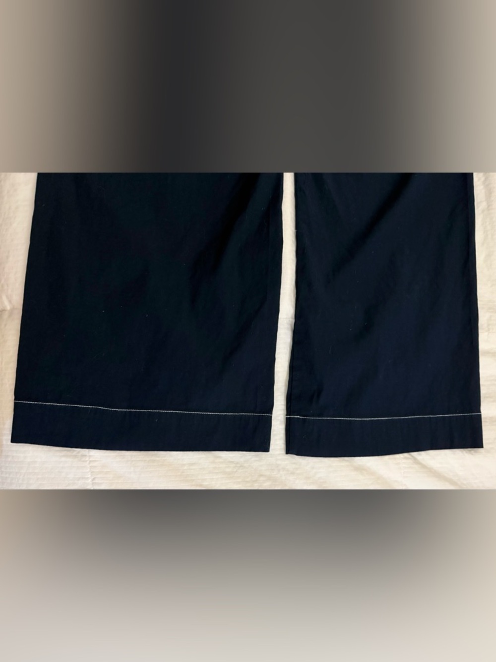 💜Maeve The Colette Contrast-Stitch Wide-Leg Pants | Size 33 - Picture 11 of 11